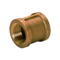 Jmf 1/4 in. FPT X 1/4 in. D FPT Brass Coupling 4506861
